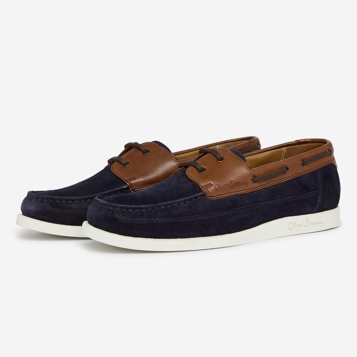 Orkney Navy Moccasin Shoes Men's Shoes Oliver Sweeney