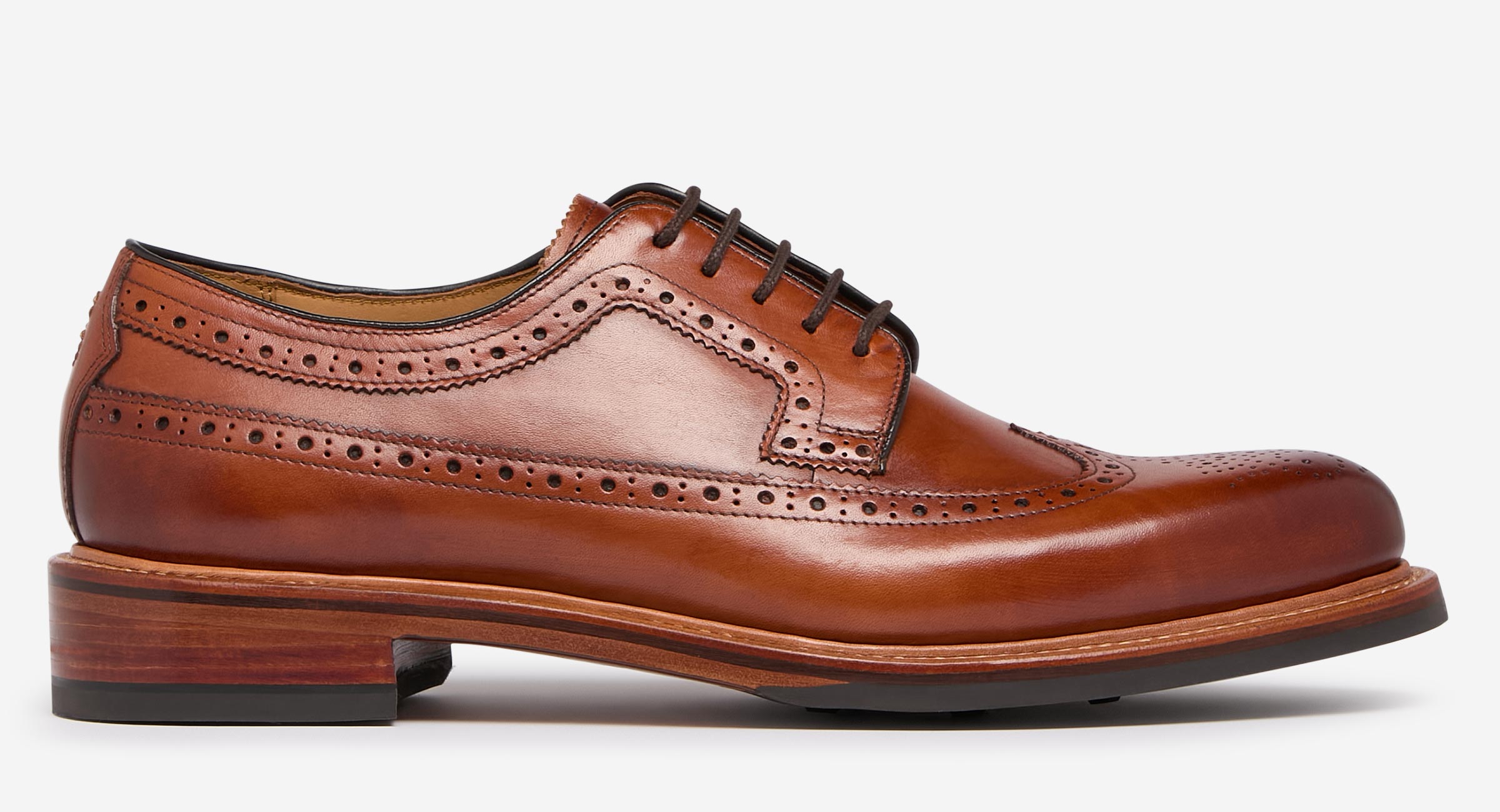 Oliver Sweeney Traditional Brogues Painswick Tan Derby Brogues