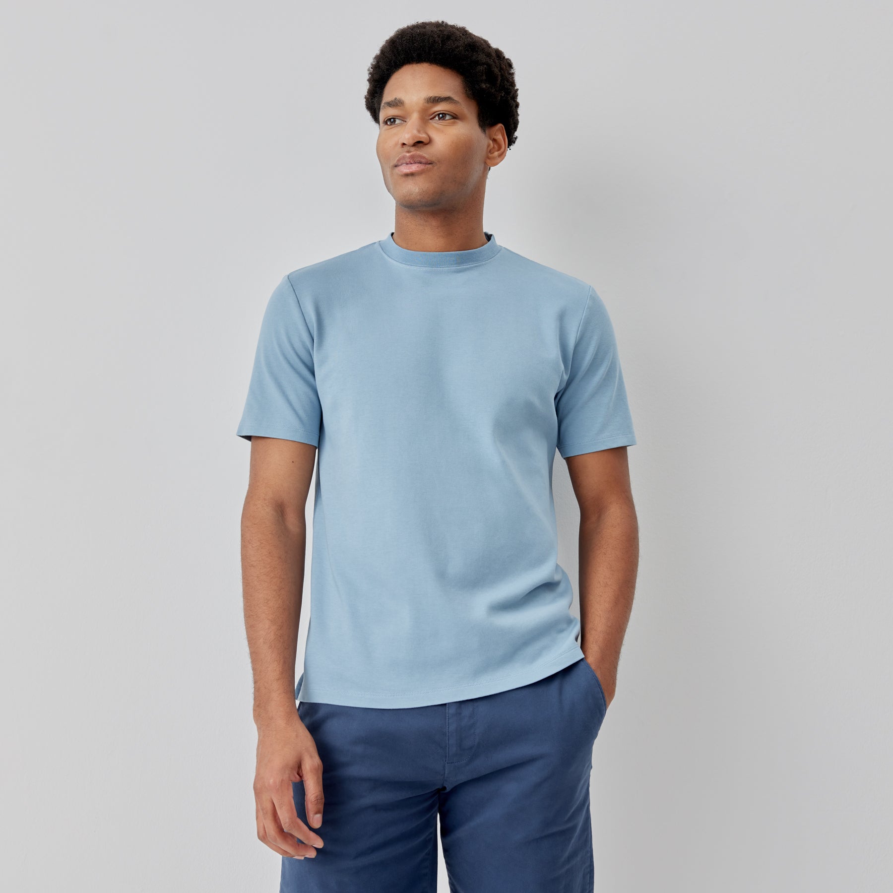 Palmela Denim | Men\'s Jersey Cotton T-Shirt | Oliver Sweeney
