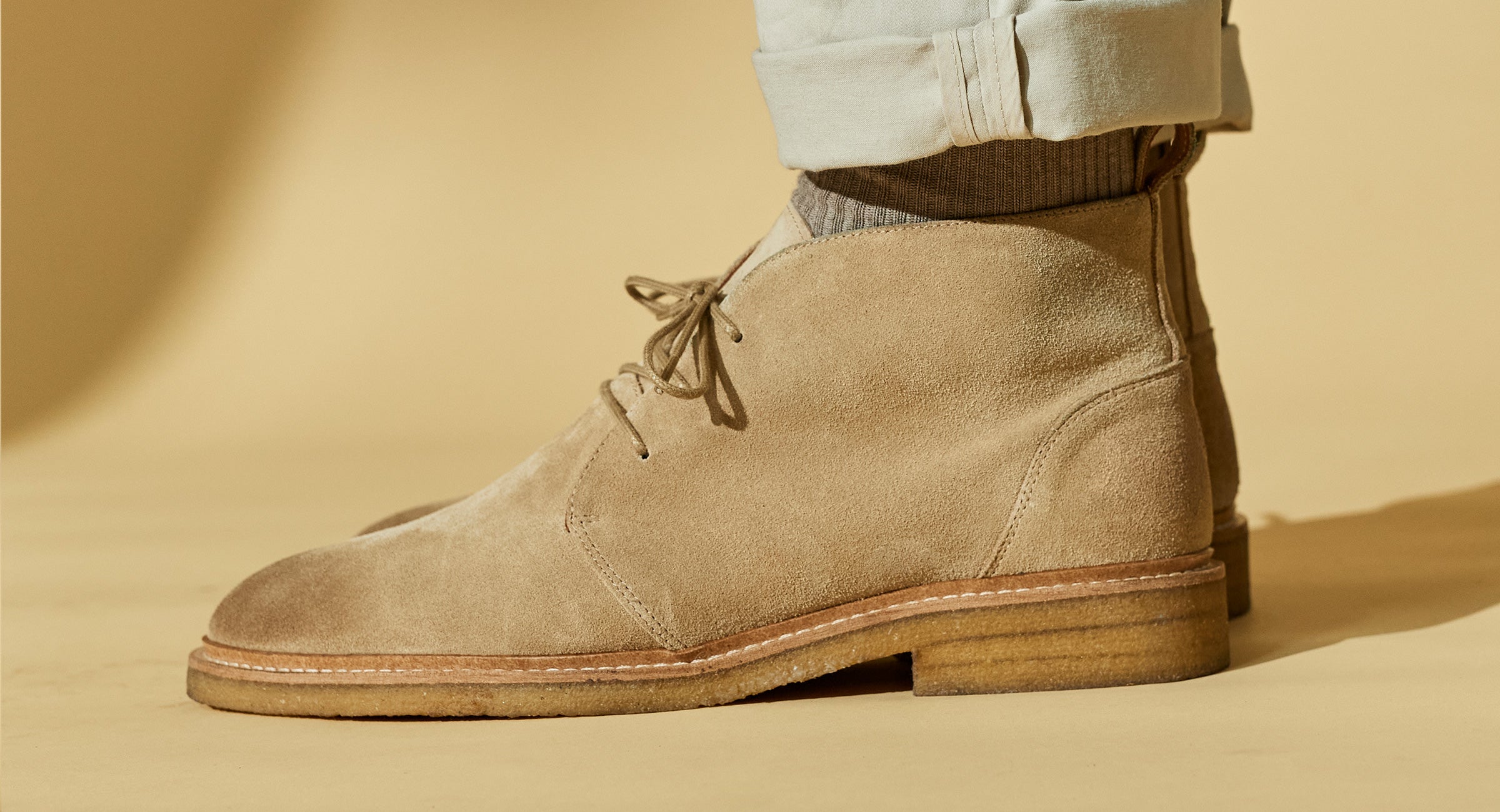 Sand Suede Chukka Boots Mens Sand Desert Boots Mens Hush Puppies