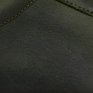 Closeup of Kudu leather upper