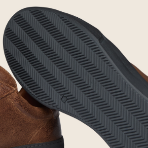 Closeup of Deep rubber cupsole