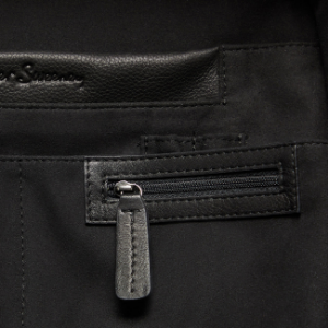 Closeup of 3 internal pockets