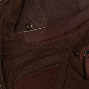Closeup of 3 internal pouch pockets