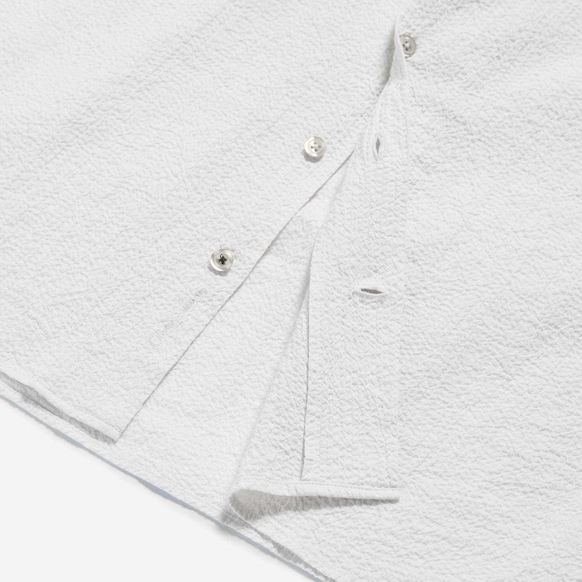 Ravenshead White Seersucker Shirts | Men's Shirts | Oliver Sweeney