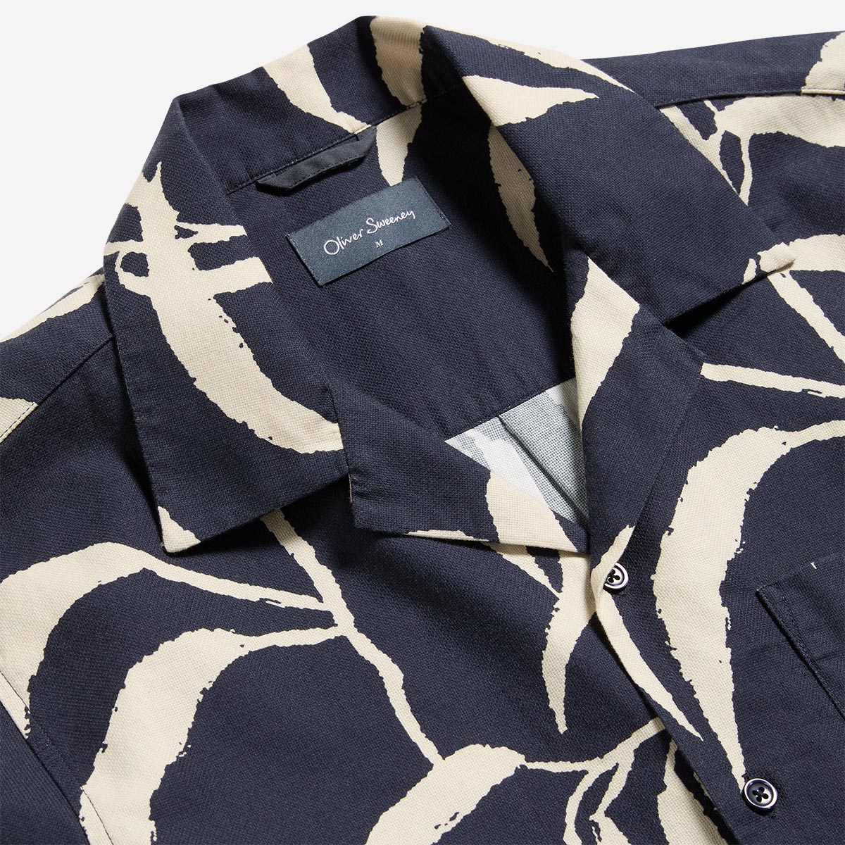 Ravenshead Navy Cotton Shirt | Men
