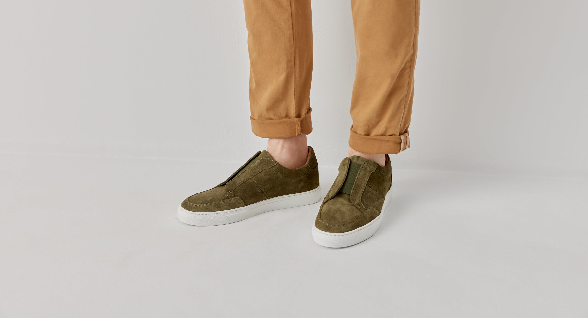 Rende Green Trainers | Men display picture 3