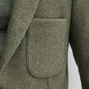 Closeup of 3 patch pockets