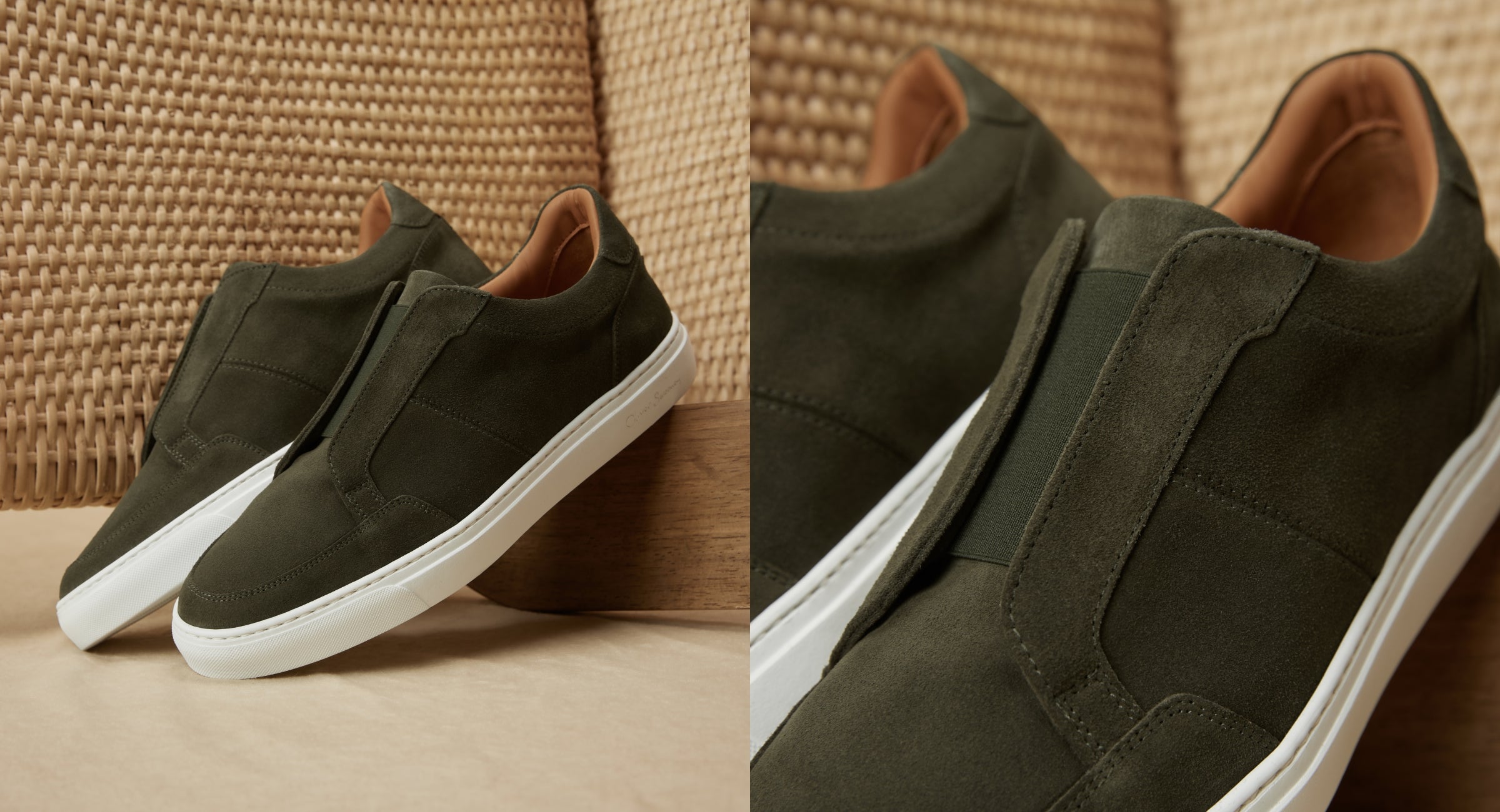 Oliver Sweeney Size 8 Green And Grey Penacova Green | Leather Cupsole Men main image 4