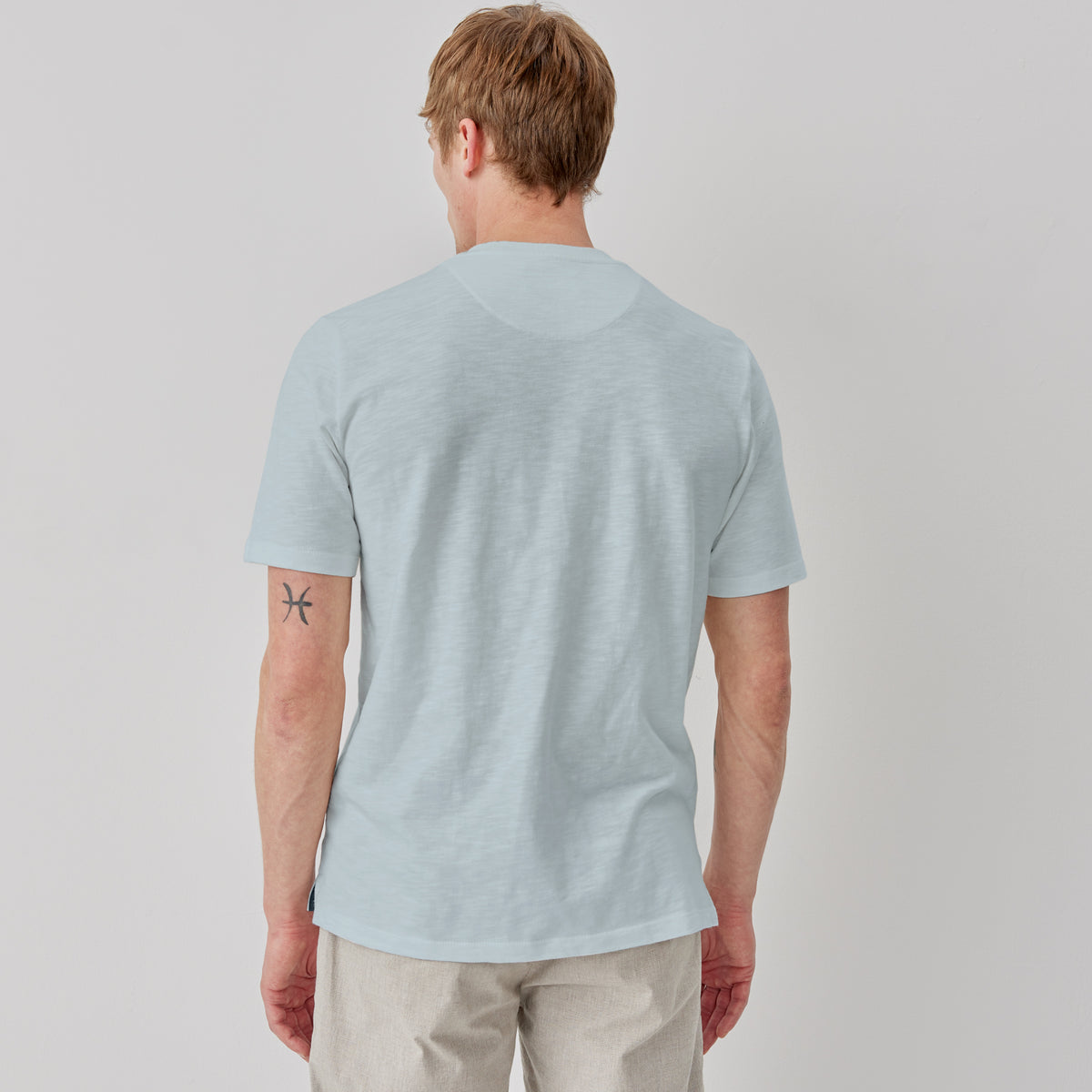 CALDWELL T-SHIRT OVERSIZED MEN SAND DOLLAR