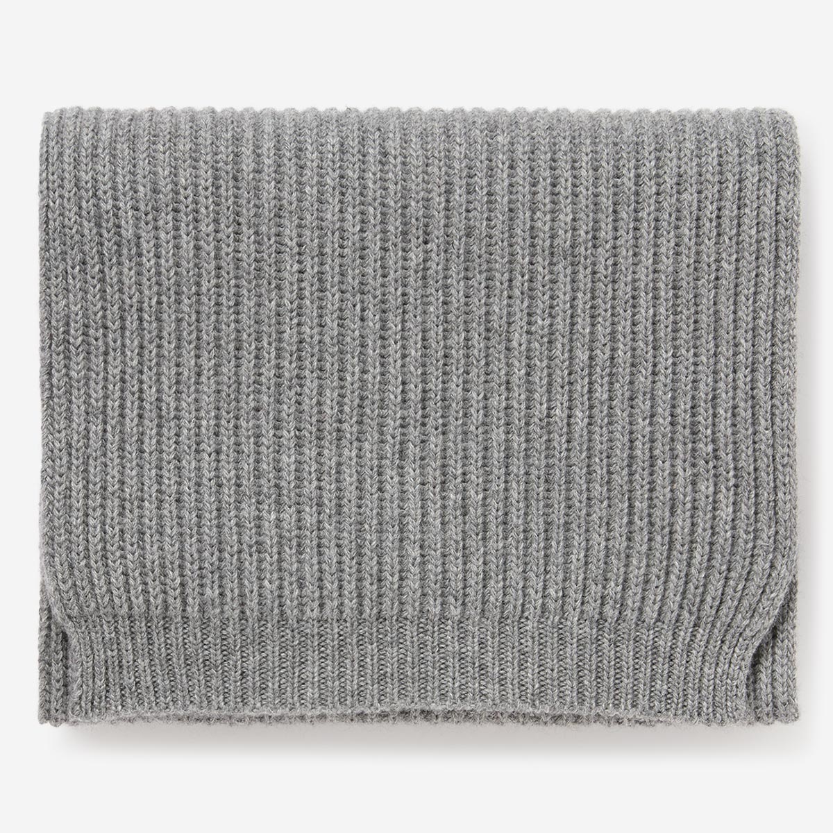 Saunderton Grey | Wool Scarf | Men's Scarves | Oliver Sweeney