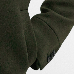 Closeup of 2 side entry pockets