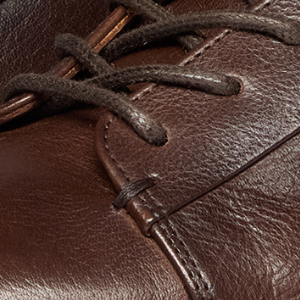 Closeup of Hand-stitched quarter detail