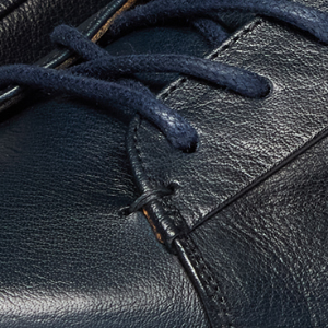 Closeup of Hand-stitched quarter detail