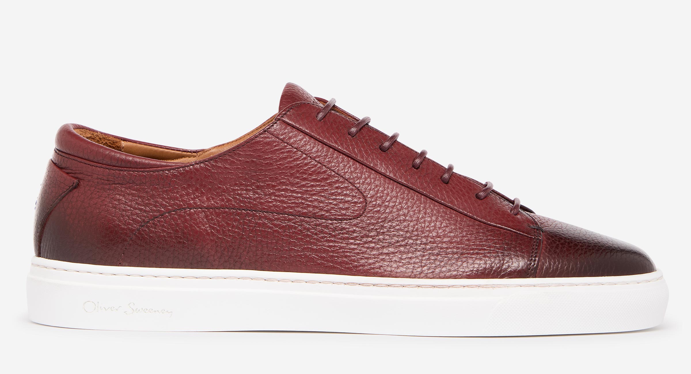 Sirolo Burgundy Men's Trainers Oliver Sweeney