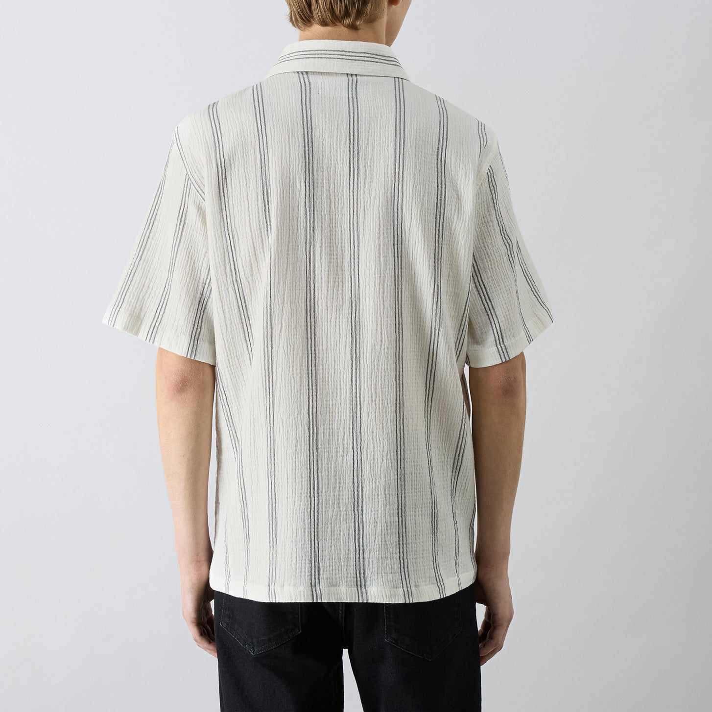 Somerton Charcoal Stripe