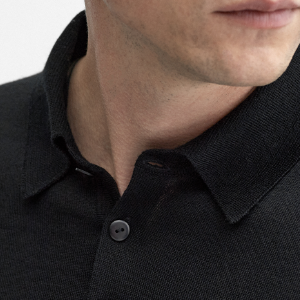 Closeup of Polo neck