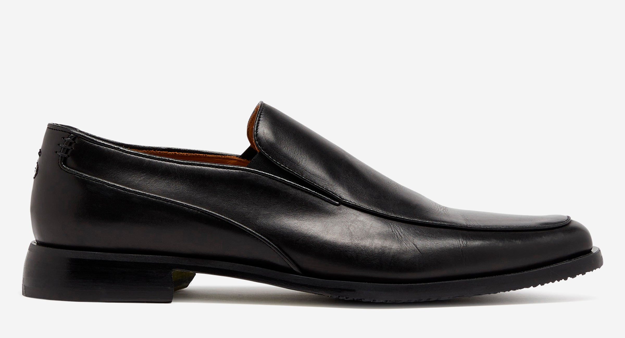 Stella Black Leather Slip-on Shoe Men's Shoes Oliver Sweeney