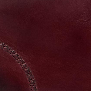 Closeup of Oiled calf leather upper