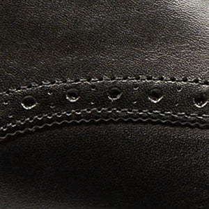 Closeup of Calf leather upper