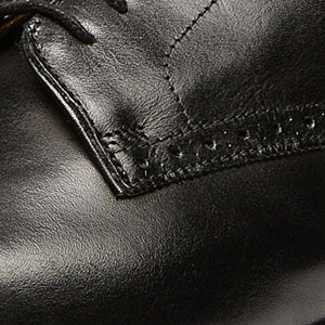 Closeup of Semi-brogueing