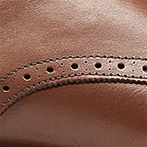 Closeup of Calf leather upper