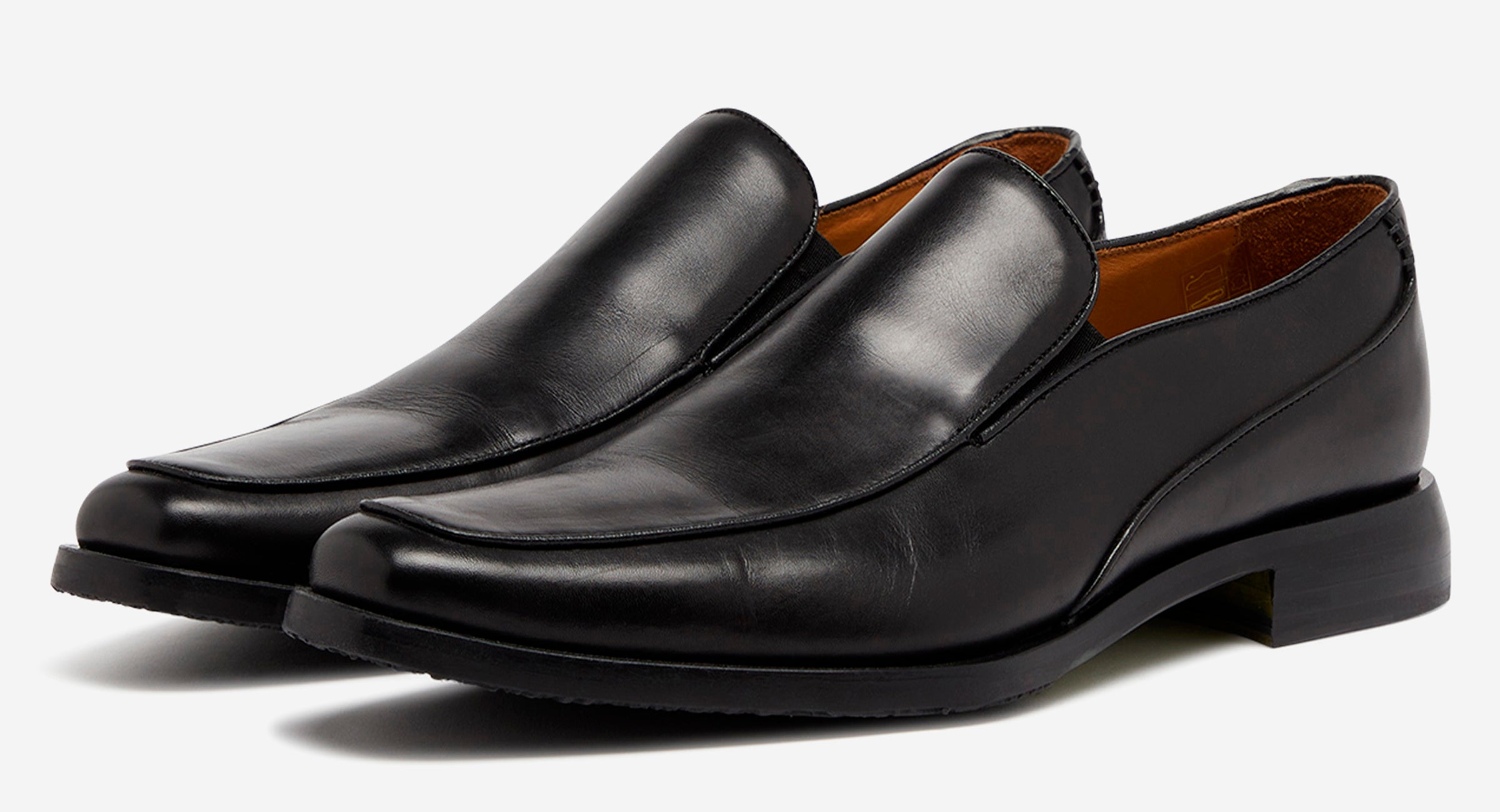 Stella Black | Leather Slip-on Shoe | Men's Shoes