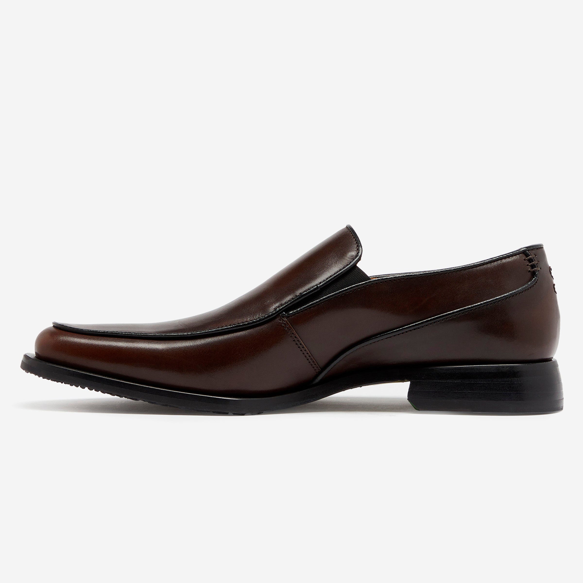 Stella Dark Brown | Leather Slip-on | Men's Shoes