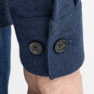 Closeup of Buttoned cuffs
