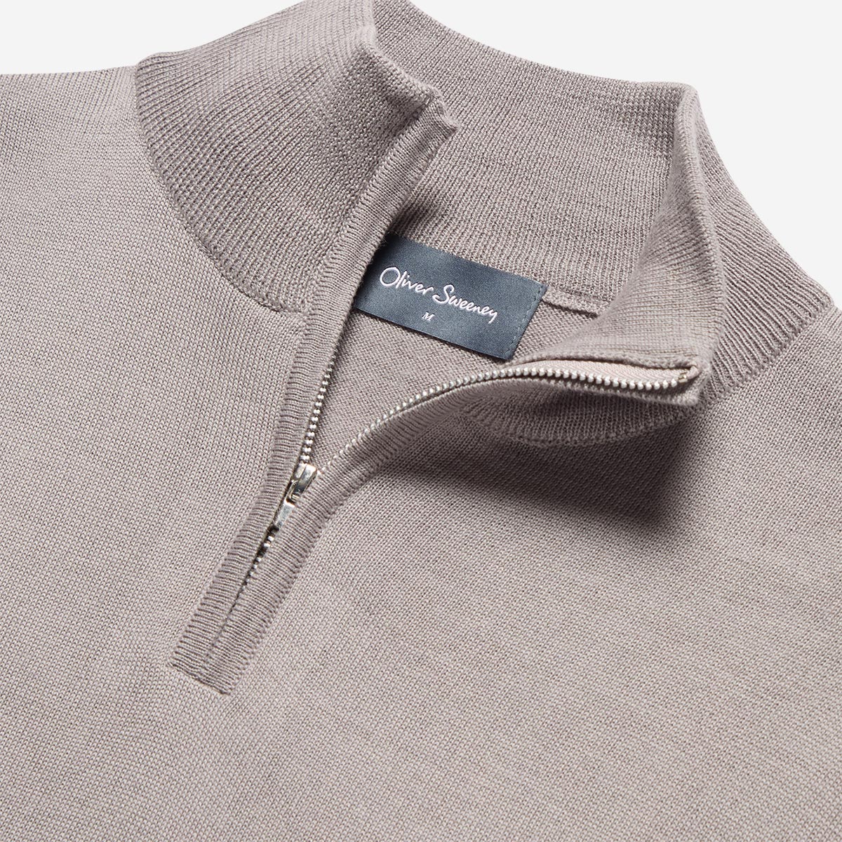 Thornby Charcoal Jumper | Men's Knitwear | Oliver Sweeney