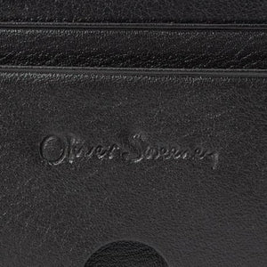 Closeup of Debossed logo