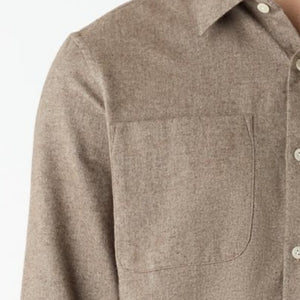 Closeup of 2 chest patch pockets