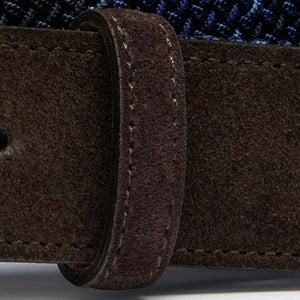 Closeup of Antiqued metal buckle