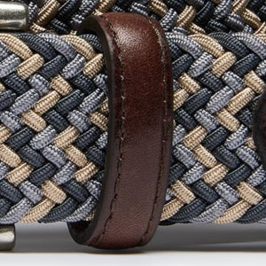 Closeup of Leather keeper