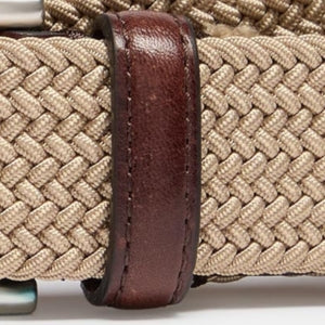 Closeup of Leather keeper