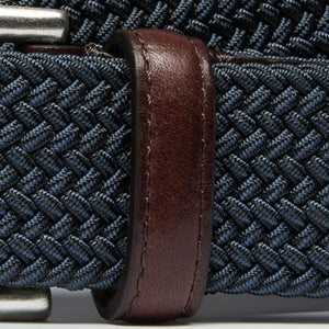 Closeup of Leather keeper