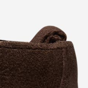 Closeup of Heel pull tab