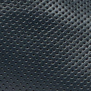 Closeup of Perforated leather
