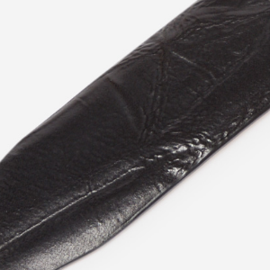 Closeup of Distressed calf leather