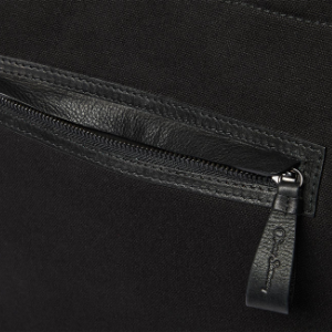 Closeup of External zip pocket