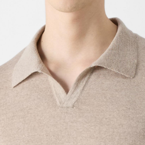 Closeup of Polo collar