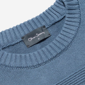 Closeup of Crew neck