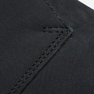 Closeup of Double stitch quarter detail