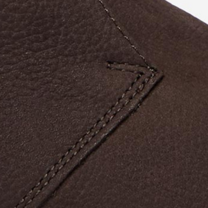 Closeup of Double stitch quarter detail