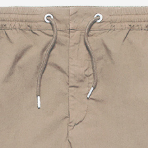 Closeup of Zip fly with press stud