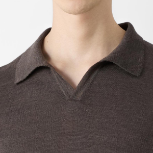 Closeup of Polo collar