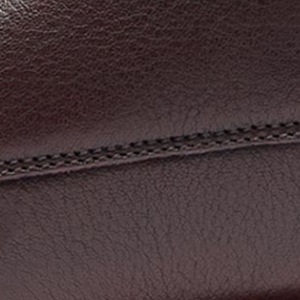 Closeup of Milled leather upper