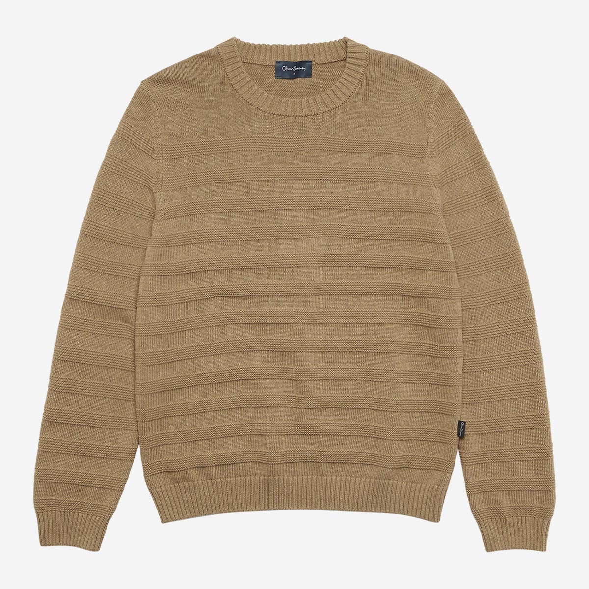 Whitworth Camel Wool Jumper Men s Knitwear Oliver Sweeney