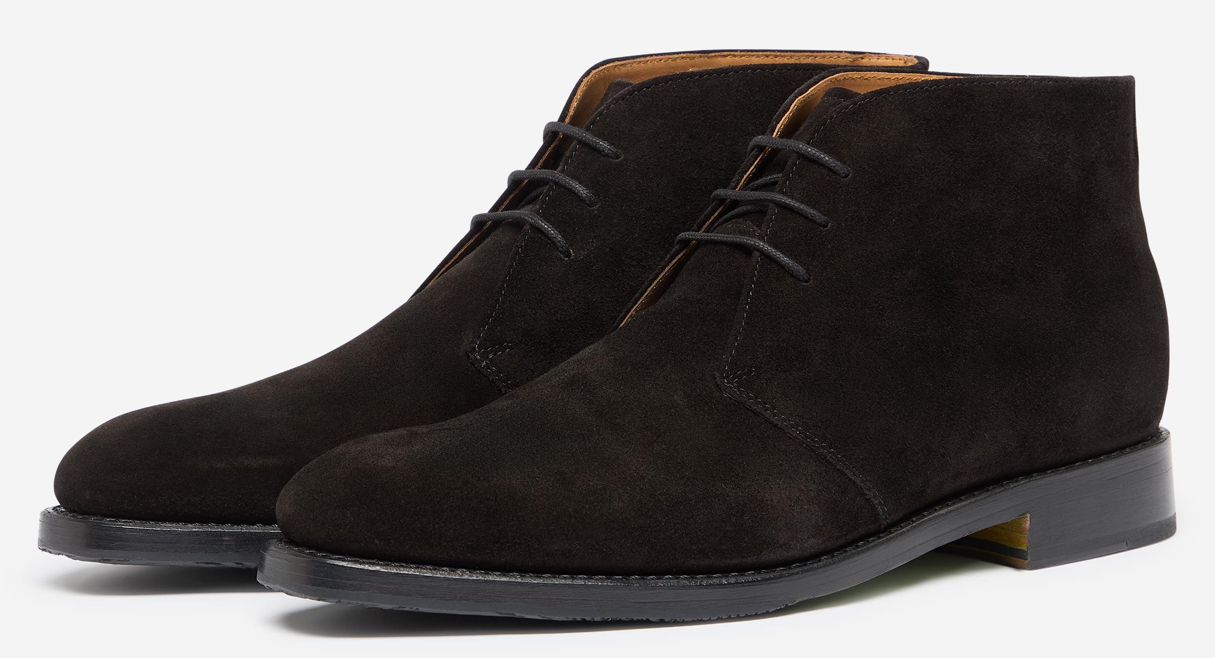 black suede chukka boots