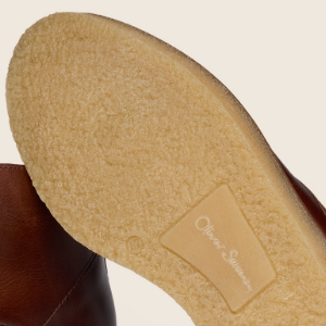 Closeup of Rubber wedge sole